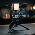 AY-49 Video Making Kit Vlogging Tripod Triple Band Light