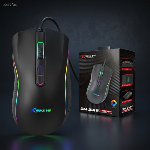 Xtrike ME GM 314 7200DPI Wire Gaming  Mouse