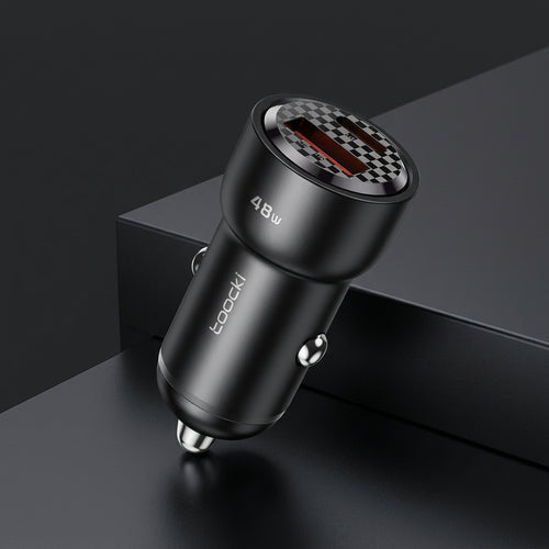 Trinex Drive 45 48W Dual Port Fast Car Charger 30W + 18W Output PD Fast Charging