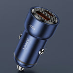 Trinex Drive 45 48W Dual Port Fast Car Charger 30W + 18W Output PD Fast Charging