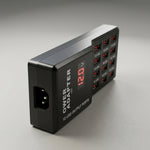 USB Fast Charging 12 Port 12 AMP High Speed Charging For Multiple Simultaneously