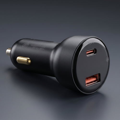 Baseus 38W Dual Type-C Fast Car Charger