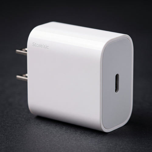 iPhone 20 Watt US Pin 2 in 1 Charger