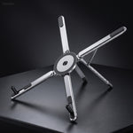 A8 Adjustable Folding Laptop & Mobile Stand with Carrying Pouch