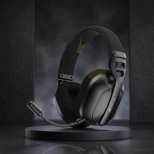 Xtrike ME GH-513W Black Tri-Mode Wireless Gaming Headset Bluetooth 2.4G And Wired Connection Support