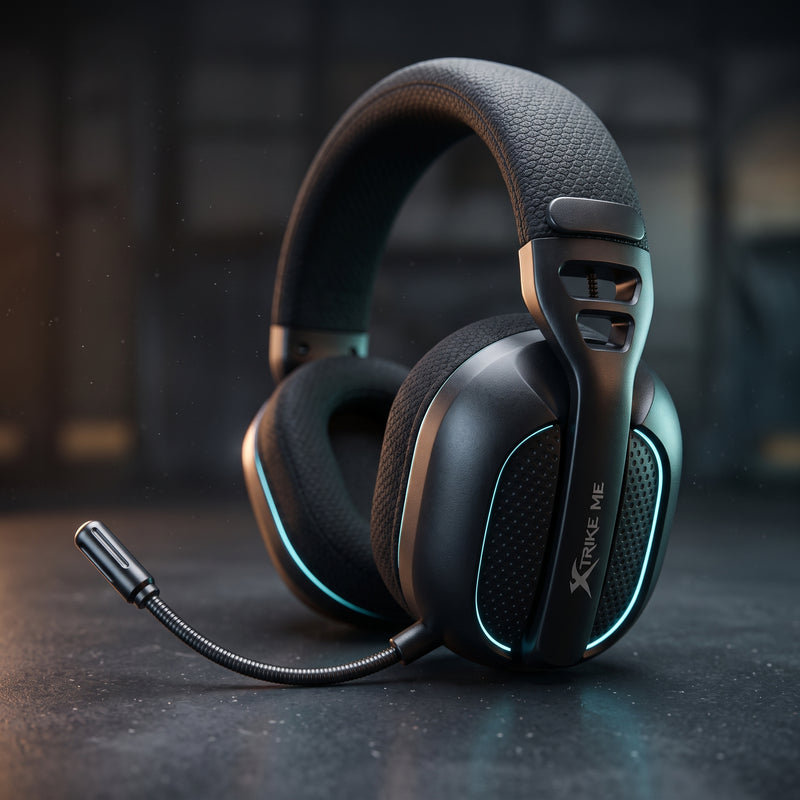 Xtrike ME GH-513W Black Tri-Mode Wireless Gaming Headset Bluetooth 2.4G And Wired Connection Support