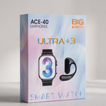 Ultra +3 Smart Watch with ACE-40 Earphones